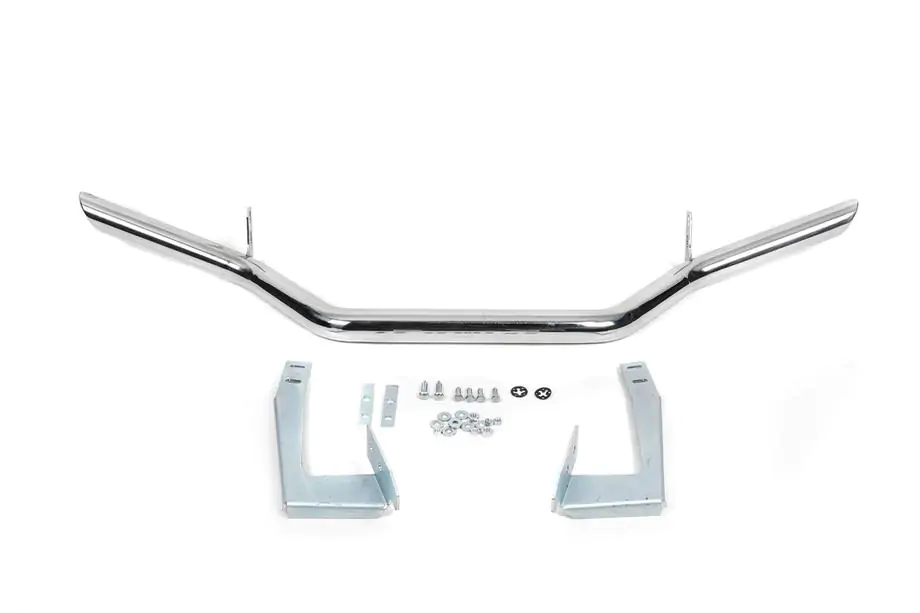 Mercedes Sprinter W901/902/903/904/905 1995–2006 Protezione Anteriore ST006 (Acciaio Inox) Foto 3