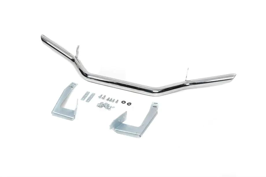 Mercedes Sprinter W901/902/903/904/905 1995–2006 Protezione Anteriore ST006 (Acciaio Inox) Foto 1
