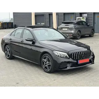 Fari anteriori (2 pz, senza centraline, restyling) Mercedes C-class W205 2014-2021 foto 4