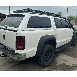 Pedane laterali Dakar V2 con LED (2 pz, metallo) foto 4