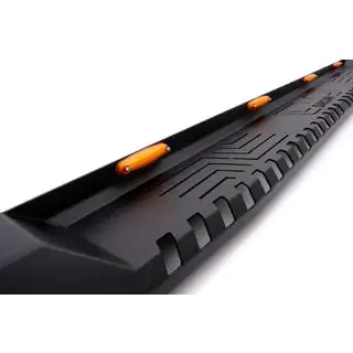 Pedane laterali Dakar V1 con LED (2 pz, metallo) foto 3