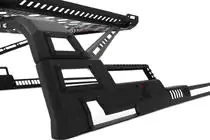 Volkswagen Amarok 2010-2022 Roll Bar con cestello Dakar (per coperture avvolgibili) foto 4