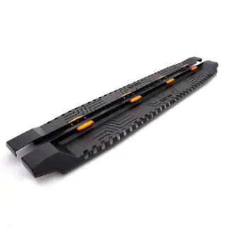 Pedane laterali Dakar V1 con LED (2 pz, metallo) foto 4