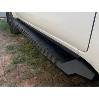 Pedane laterali Dakar V1 senza LED (2 pz, metallo) foto 2