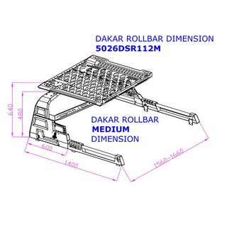 Rollbar con cestello Dakar (senza coperture avvolgibili) foto 3
