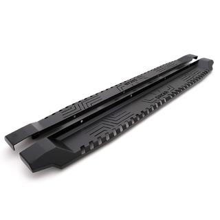 Pedane Laterali Dakar Nero V1 senza Illuminazione (2 pz, Metallo) Toyota Hilux 2006-2015 foto 1