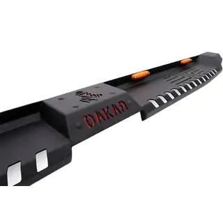 Pedane laterali Dakar V2 con LED (2 pz, metallo) Isuzu D-Max 2002-2011 foto 2