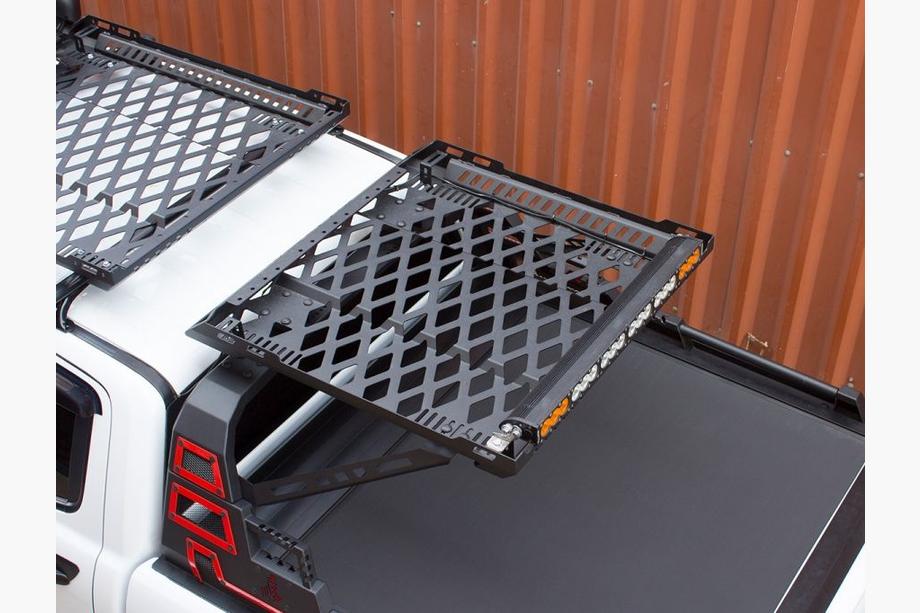 Fiat Fullback 2016- Cestino da Tetto per Roll Bar Dakar 100x100cm Image
