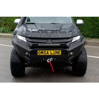 Paraurti anteriore con protezione sottoscocca Dakar (2019+) Mitsubishi L200 2015-2024 foto 2