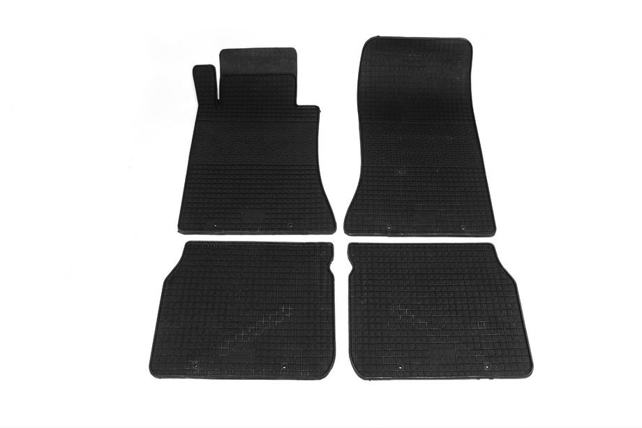 Mercedes E-class W124 1984–1997 Tappetini in gomma (4 pz, Polytep) Foto 1