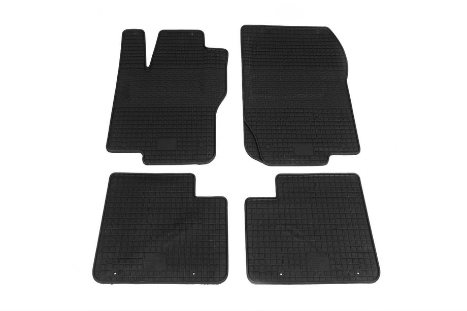 Mercedes ML W164 2005-2011 Tappetini in gomma (4 pz, Polytep) Image