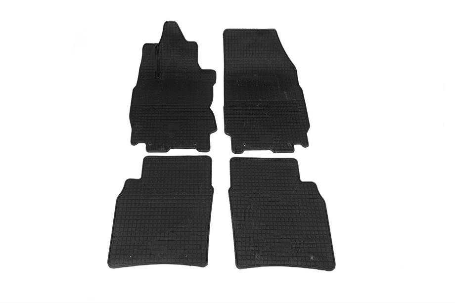 Nissan Note 2004-2012 Tappetini in gomma (4 pz, Polytep) Image
