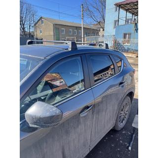 Barre portatutto per punti di fissaggio originali (2 pz, alluminio) Mazda CX-5 2017–2025 foto 2