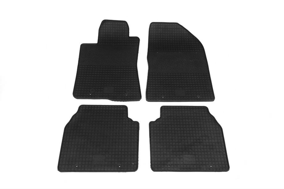 Toyota Avensis 2003-2009 Tappetini in gomma (4 pz, Polytep) Image