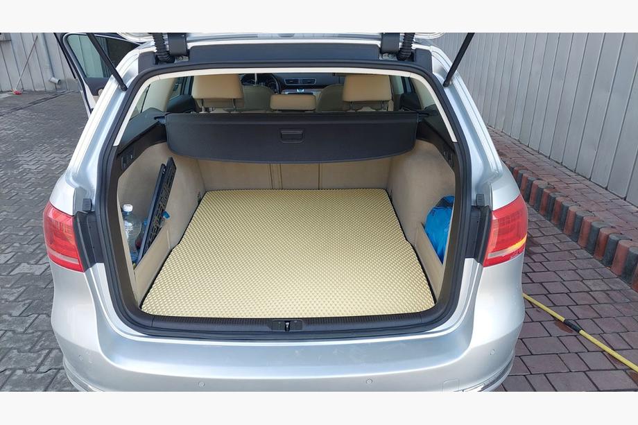 Volkswagen Passat B7 2012-2015 Tappetino bagagliaio (EVA, Beige) SW Foto 3