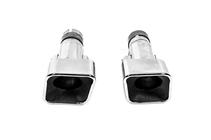 Range Rover Sport 2005-2013 Terminali di scarico V2 (2 pz, acciaio inox) foto 3