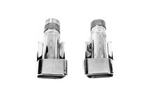Range Rover Sport 2005-2013 Terminali di scarico V2 (2 pz, acciaio inox) foto 4