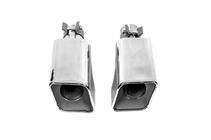 Range Rover Sport 2005-2013 Terminali di scarico V2 (2 pz, acciaio inox) foto 5