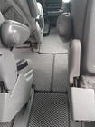 Chrysler Voyager 2001-2007 Tappetini (3 file, EVA, neri) foto 12