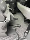 Chrysler Voyager 2001-2007 Tappetini (3 file, EVA, neri) foto 11