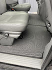 Chrysler Voyager 2001-2007 Tappetini (3 file, EVA, neri) foto 6