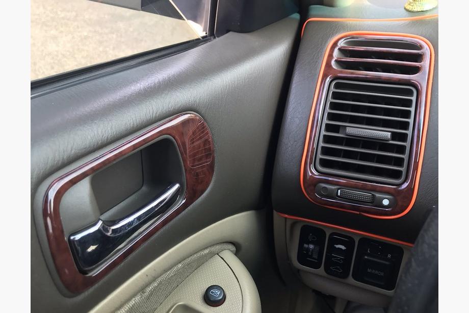 Honda Civic Sedan VII 2001-2006 Decorazione Cruscotto Alluminio Foto 2