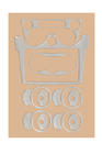 Daewoo Matiz 1998-2008 Rivestimenti cruscotto (2005-2008) V1 foto 1