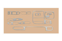 Kia Sephia 1993-1998 Decorazione cruscotto (1995-1998) Alluminio foto 1