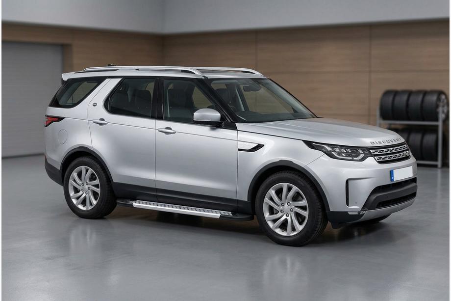 Land Rover Discovery V 2017- Pedane Laterali Vision New Grey (2 pz, Alluminio) Image