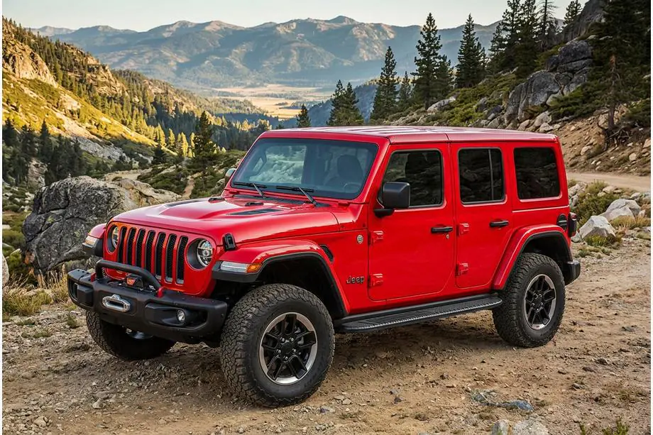 Jeep Wrangler 2018- Pedane Laterali Bosphorus Black (2 pz, Alluminio) Image