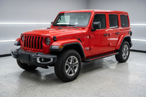 Jeep Wrangler 2018- Pedane Laterali Maya Red (2 pz, Alluminio) foto 1