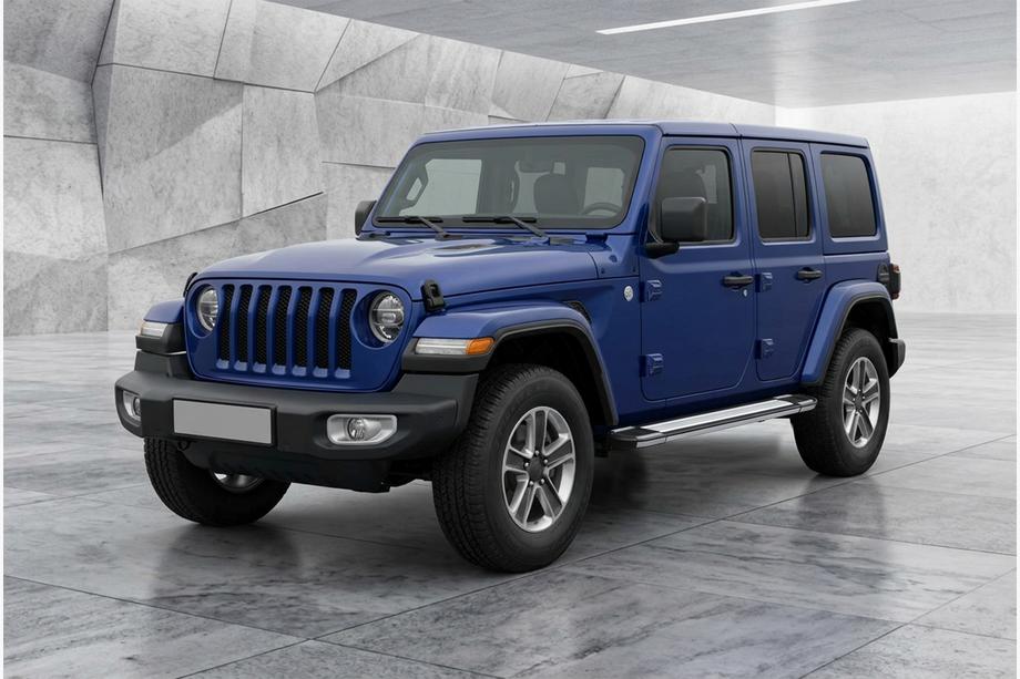 Jeep Wrangler 2018- Pedane Laterali Rainbow (2 pz, Alluminio) Image