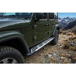 Pedane Laterali Sunrise (2 pz, Alluminio) Jeep Wrangler 2018- foto 1