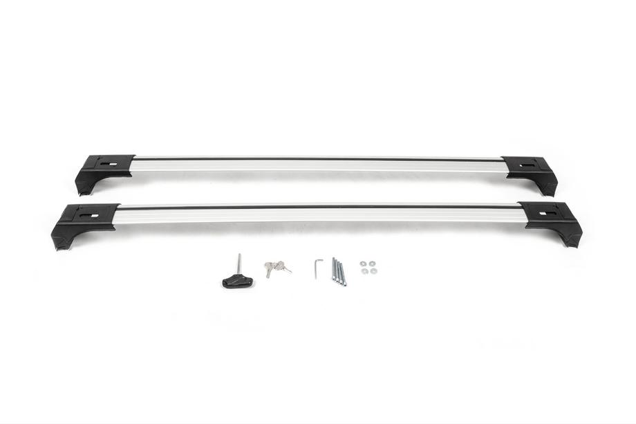 Audi Q7 2015–2026 Barre portatutto per barre longitudinali integrate Skybar (2 pz) Foto 8