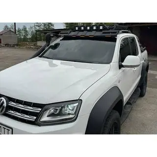Visiera parabrezza per portapacchi DAKAR (LED) Volkswagen Amarok 2010-2022 foto 3