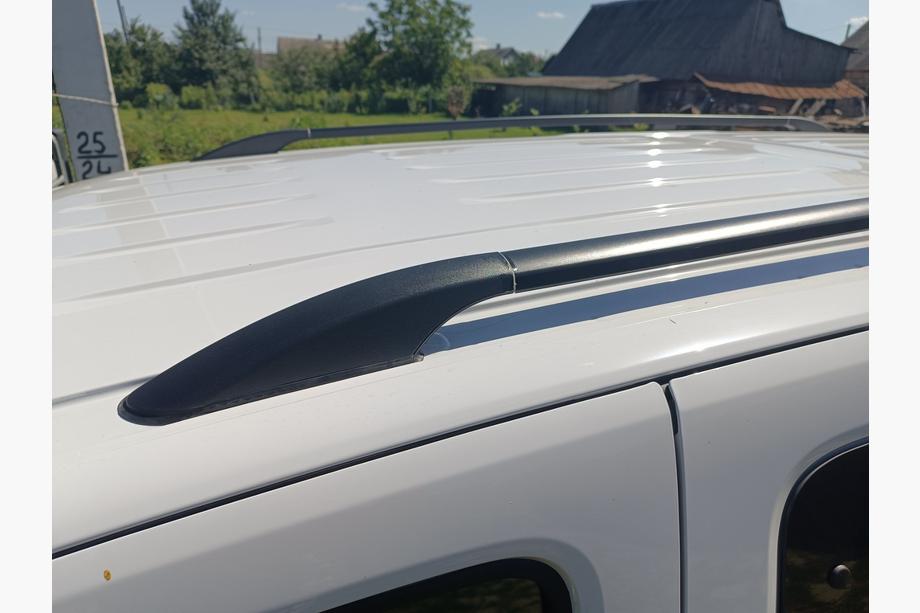 Toyota Proace City 2016- Barre portatutto OmsaLine Solid (2 pz, nere) Passo Lungo Foto 4