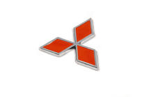 Mitsubishi Colt 1996-2004 Emblema 85mm (rosso) foto 2