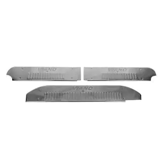 Battitacco interni Carmos V4 acciaio inox Mercedes Viano 2004-2014 foto 2