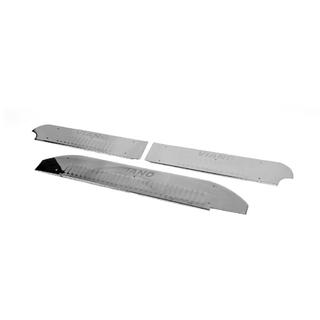 Battitacco interni Carmos V4 acciaio inox Mercedes Viano 2004-2014 foto 1