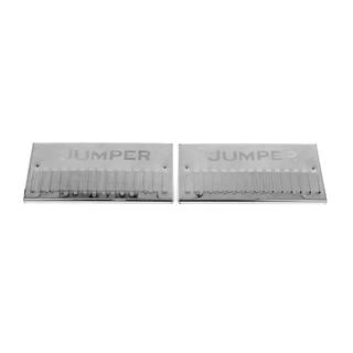Battitacco interni Carmos V2 (2 pz, acciaio inox) Citroen Jumper 2007-2025 foto 1