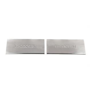 Battitacco interni Carmos V2 (2 pz, acciaio inox) Peugeot Boxer 2006-2025 foto 2