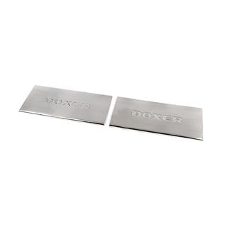 Battitacco interni Carmos V2 (2 pz, acciaio inox) Peugeot Boxer 2006-2025 foto 1