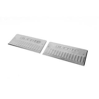 Battitacco interni Carmos V3 (2 pz, acciaio inox) Fiat Ducato 2006-2025 foto 1
