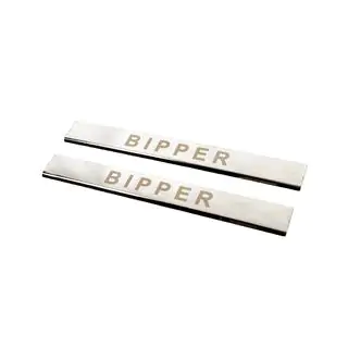 Coprisoglia Carmos V1 (2 pz, Acciaio Inox)