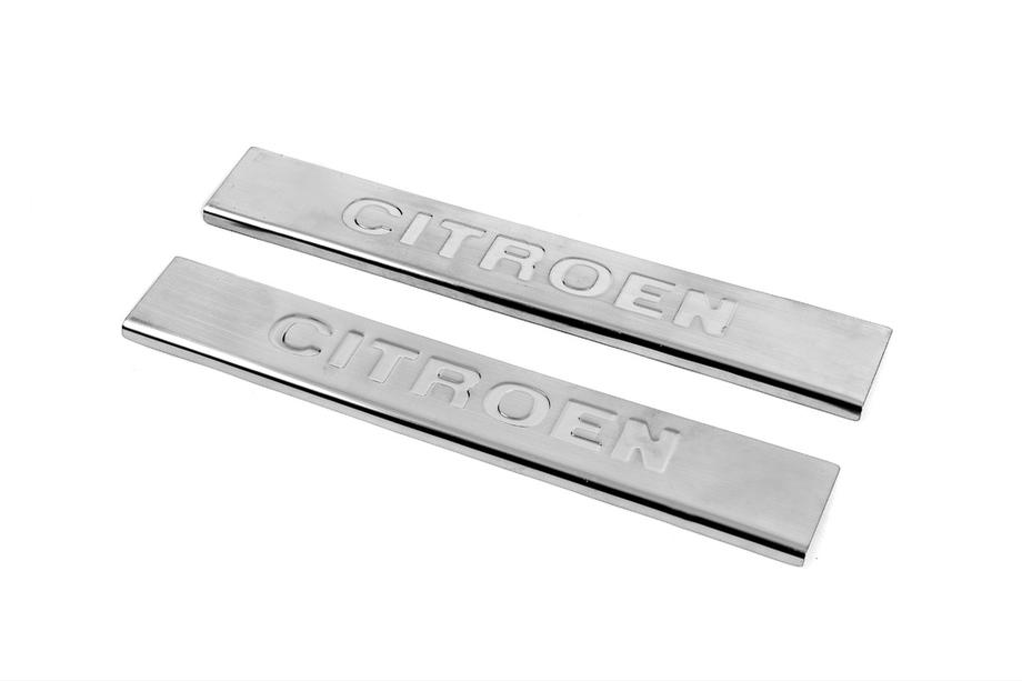 Citroen C-5 2008-2017 Battitacco Carmos V3 (2 pz, acciaio inox) Image