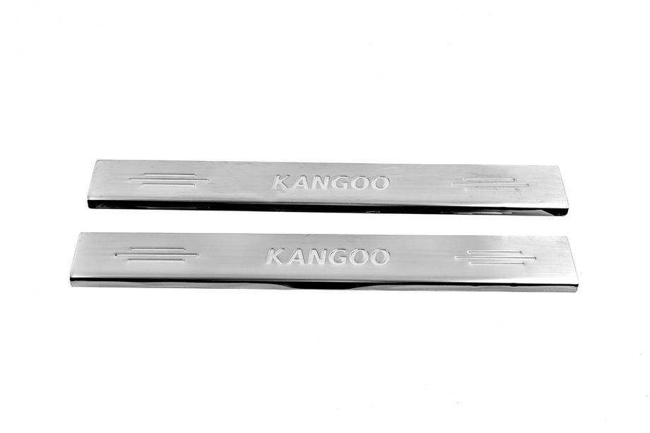 Renault Kangoo 1998-2008 Battitacco Carmos V2 (acciaio inox) Foto 2