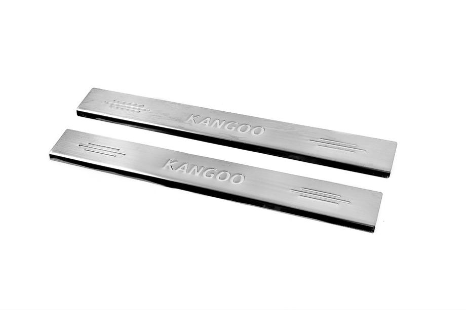 Renault Kangoo 1998-2008 Battitacco Carmos V2 (acciaio inox) Foto 1