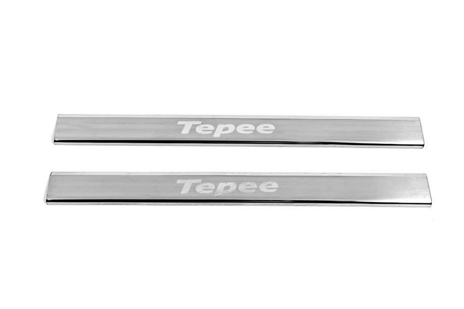 Peugeot Partner Tepee 2008-2018 Battitacco Carmos V3 acciaio inox Foto 1
