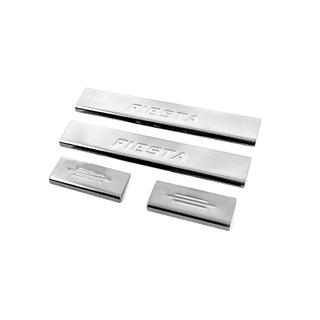 Battitacco in acciaio inox Carmos V2 (4 pz) Ford Fiesta 2002-2008 foto 2