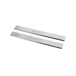 Battitacco Carmos V2 (2 pz, acciaio inox) foto 1